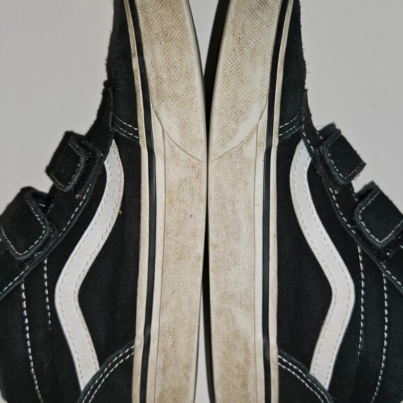 Vans high tops, black, size 1, velcro - Picture 6 of 7